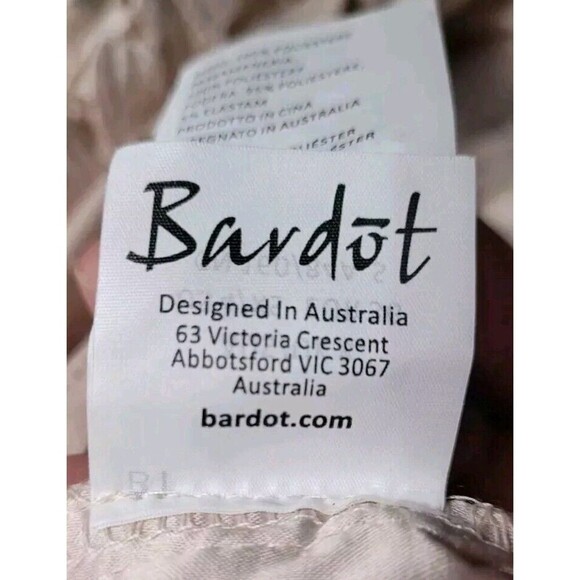 NWT Bardot Gemma Halter Lace Sheath Dress, Size 4/XS - Prosecco Dainty Spring - Picture 5 of 13